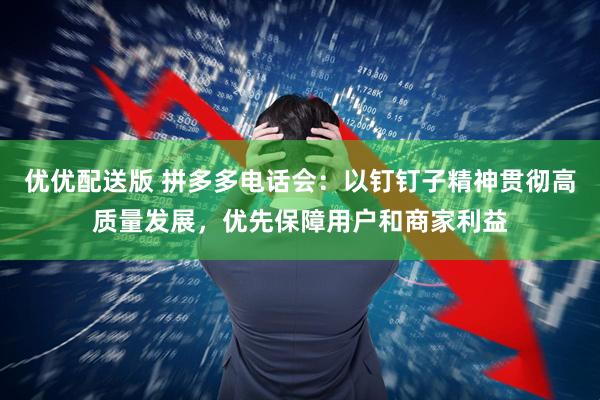 优优配送版 拼多多电话会：以钉钉子精神贯彻高质量发展，优先保障用户和商家利益