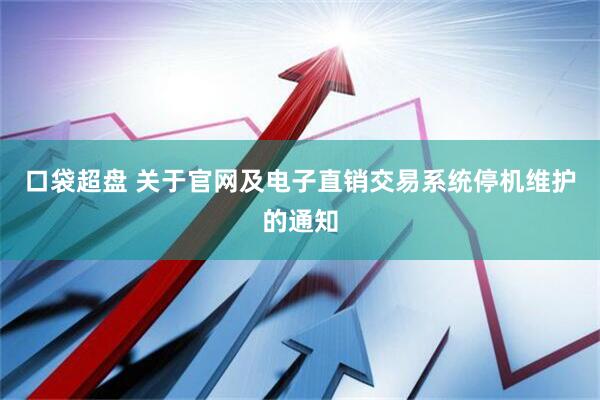 口袋超盘 关于官网及电子直销交易系统停机维护的通知